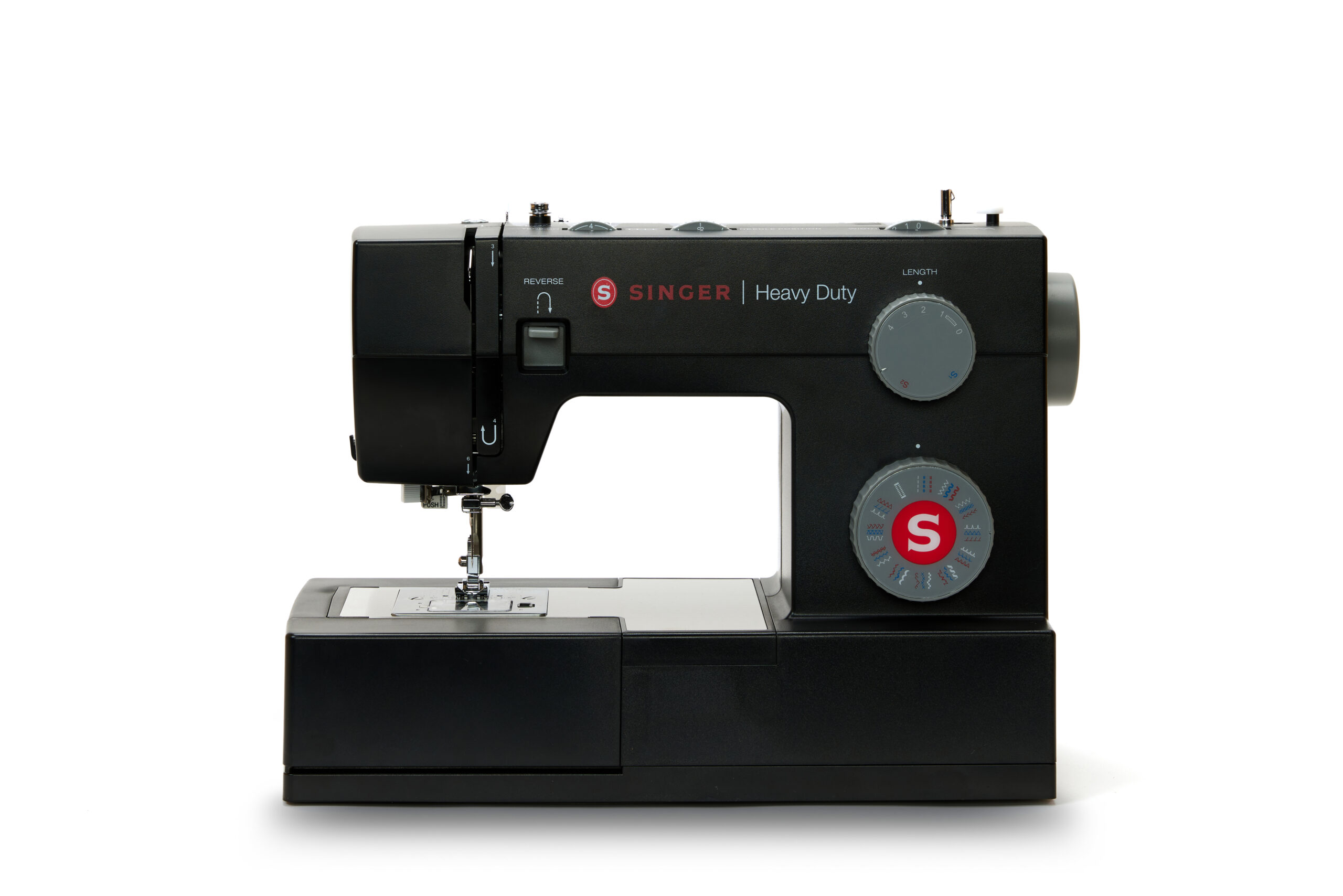 SINGER | Heavy Duty 4452 Sewing Machine, Gray & Sew Easy Foot, Sew  perfectly straight lines with ease, Includes Ruler with Adjustable Guide to  set