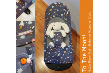 To The Moon! Baby Bouncer Cover