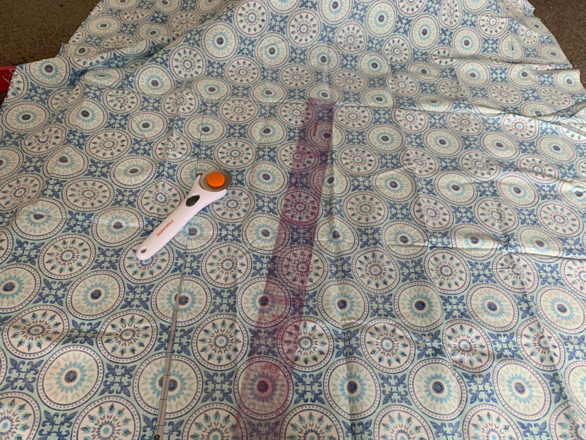 Sewing Machine Cover Cutting