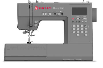 Heavy Duty HD6805C Digital Sewing Machine includes bonus extension table