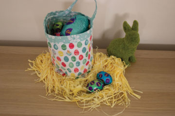 Easter Fabric Bucket